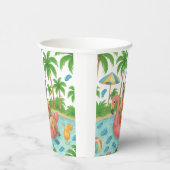 Pool Party for Siamese Cat lovers  紙コップ (右)