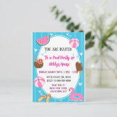 Pool Party Fun! Birthday Pool Party! シーズンポストカード (スタンド正面)