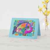 Pool Party Invitation カード (黄色い花)