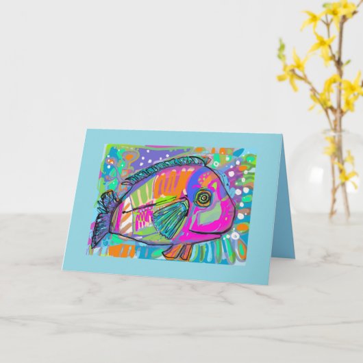 Pool Party Invitation カード (黄色い花)