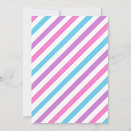 Pool Party | Modern Summer Themed Birthday Party 招待状 (裏面)