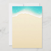 Pool Party Summer Beach Birthday Invitation 招待状 (裏面)