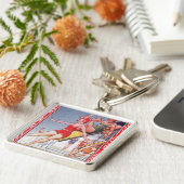 Pool Party Vintage Swimming Summer キーホルダー (側面)