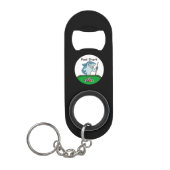 Pool Shark Billiards Theme  キーホルダー栓抜き (正面)