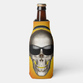pool skull ボトルクーラー (ボトル正面)