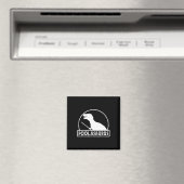 Poolasaurusビリヤード選手の恐竜スヌーカー8 マグネット (インサイチュ (食洗機))