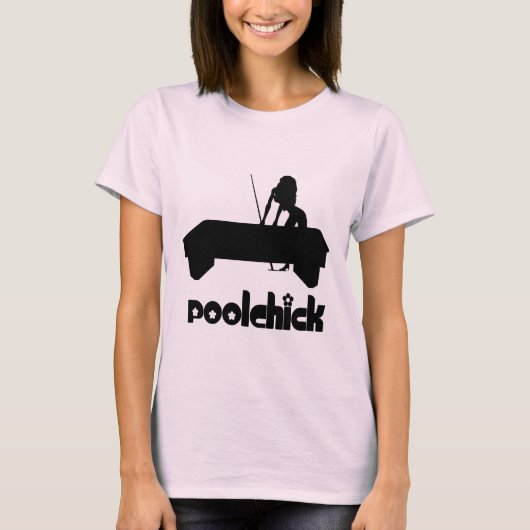 PoolChickロゴ Tシャツ (正面)