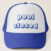 poolclosed キャップ (正面)