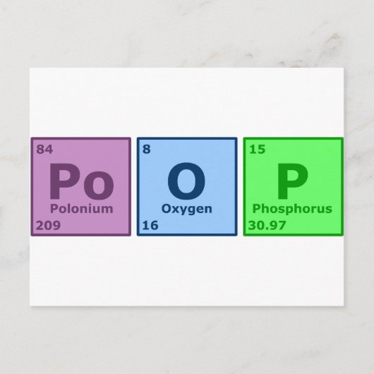 Poop ポストカード (正面)