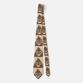 Poop Emoji ネクタイ (正面)