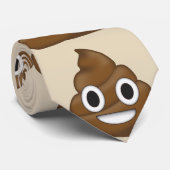 Poop Emoji ネクタイ (ロール)