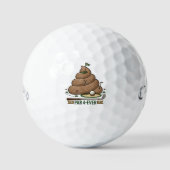 Poop Emoji Funny Golf Ball Design - Callaway Golf  ゴルフボール (正面)