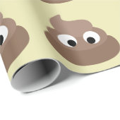 POOP FUNNY Birthday WRAPPING PAPER ラッピングペーパー (ロールコーナー)