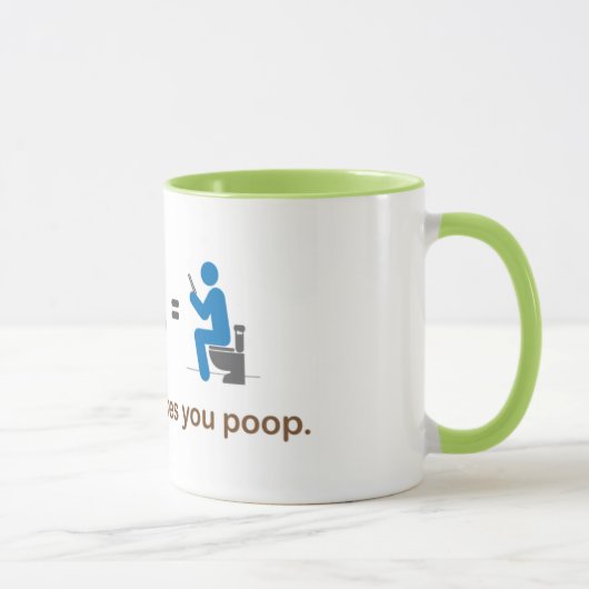 poop.gif マグカップ (右)