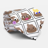 Poop Many Faces ネクタイ (ロール)