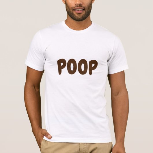 Poop T-Shirt Tシャツ (正面)