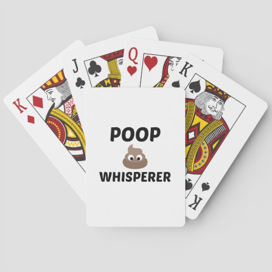 POOP WHISPERER トランプ (裏面)
