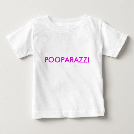 POOPARAZZI ベビーTシャツ (正面)