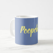 Poopchik! ババからのウクライナのマグ コーヒーマグカップ (正面左)