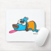 Poopedの小犬のマウスパッド マウスパッド (マウス)