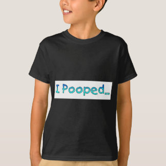 pooped tシャツ