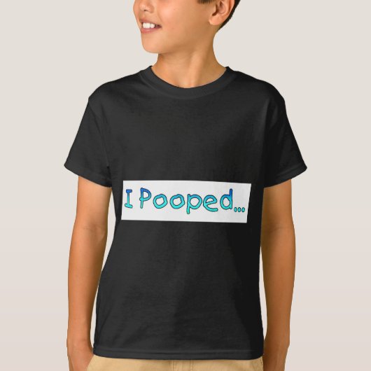 pooped tシャツ (正面)