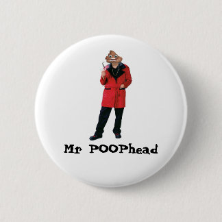 POOPhead Button氏 缶バッジ