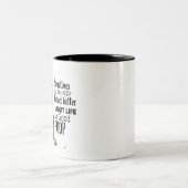 pooping怠惰 ツートーンマグカップ (中央)