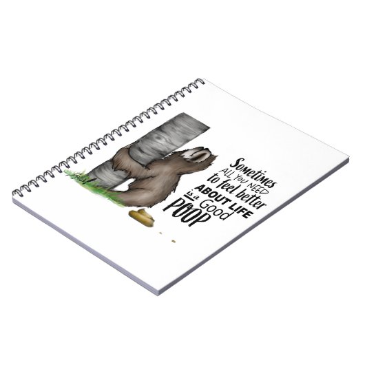 pooping怠惰 ノートブック (左側)