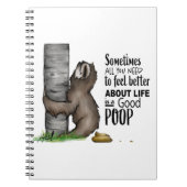 pooping怠惰 ノートブック (正面)