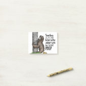 pooping怠惰 ポストイット (デスク上)