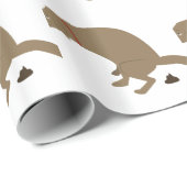 Pooping犬 ラッピングペーパー (ロールコーナー)