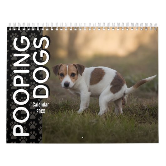 Pooping Dogsカレンダー2026 カレンダー (カバー)