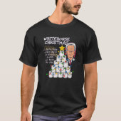 Poopy Pants Biden Colonoscopy Christmas Meme Chris Tシャツ (正面)