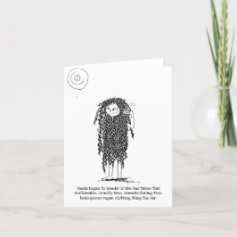 Poor Clothing Choicesカード サンキューカード