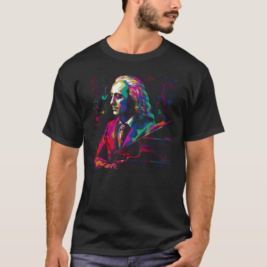 Pop Antonio Vivaldi Music 1 Tシャツ (正面)