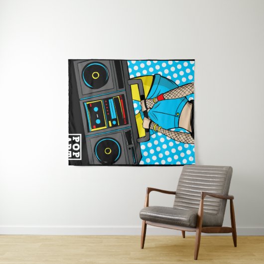 Pop art タペストリー (インサイチュ(横))