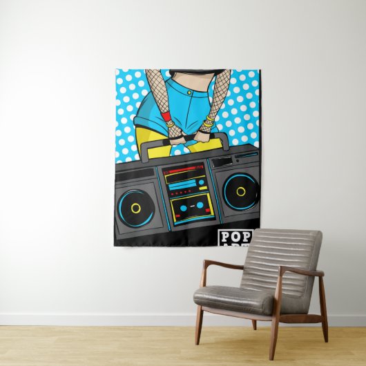 Pop art タペストリー (インサイチュ)