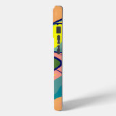 Pop Art Astronaut Driving Rocket Car Case-Mate iPhoneケース (裏面 / 左)