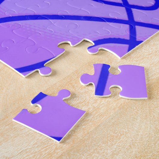 Pop Art Basketball ジグソーパズル (側面)