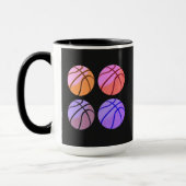 Pop Art Basketball マグカップ (左)