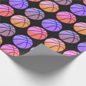 Pop Art Basketball ラッピングペーパー (角)