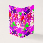 Pop art bright flowers (外部)