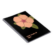 Pop Art Catharanthus 'Boa': The Life-Saving Weed ノートブック (右側)