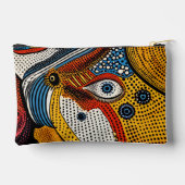 Pop Art Color Splash  アクセサリーポーチ (裏面)