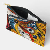 Pop Art Color Splash  アクセサリーポーチ (見開き)