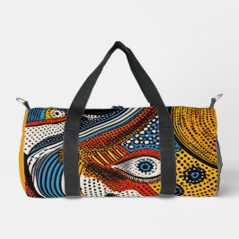 Pop Art Color Splash  ダッフルバッグ