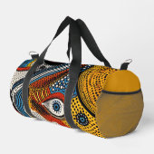 Pop Art Color Splash  ダッフルバッグ (右コーナー)