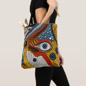 Pop Art Color Splash  トートバッグ (クローズアップ)