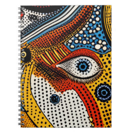 Pop Art Color Splash  ノートブック